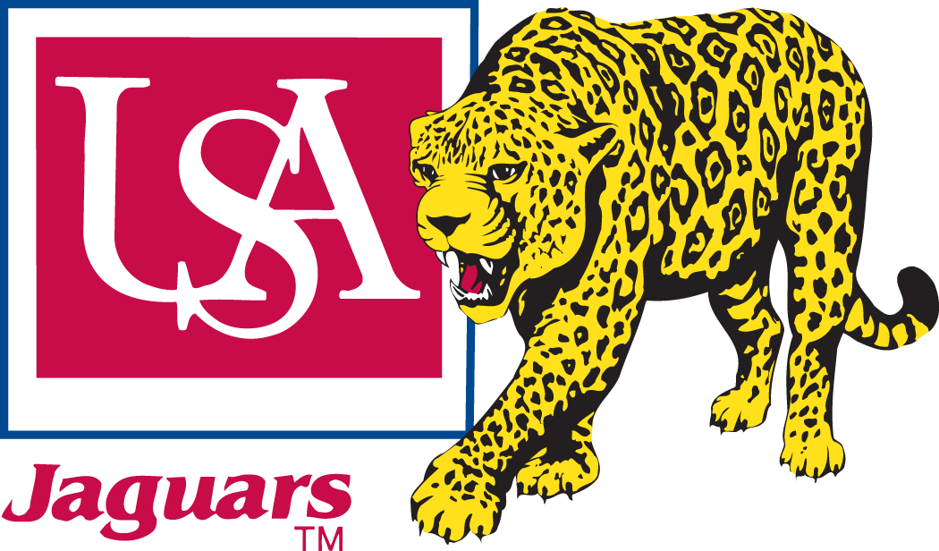 South Alabama Jaguars 1993-2007 Alternate Logo iron on paper